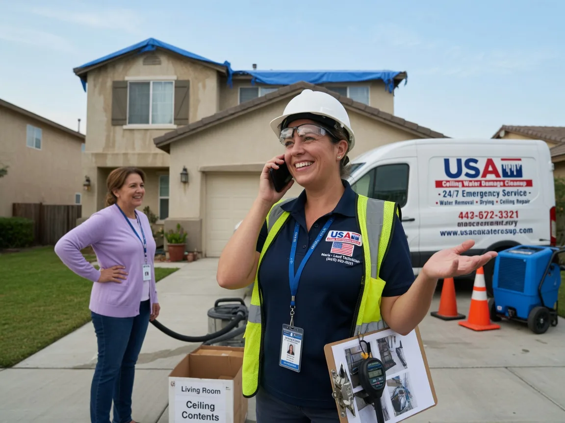 Ceiling Water Damage Restoration Strathmore, CA FAQs
